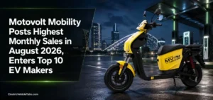 this is the image of Motovolt Mobility's sales hit 108% in August 2026