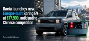 this is the image of Dacia Spring EV