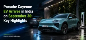this is the image of Porsche Cayenne EV Arrives in India