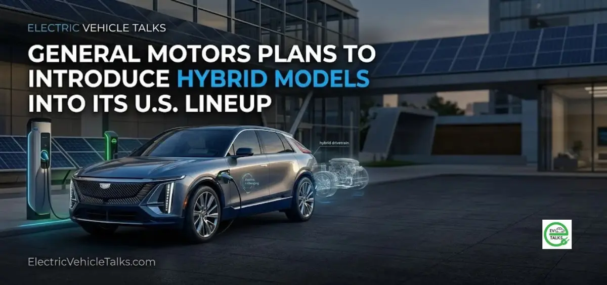 GM to Add Hybrid Models to Its U.S. Lineup Amid EV Shift