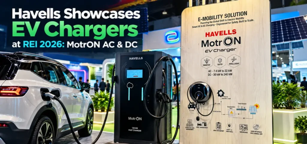 this is the image of Havells EV Chargers