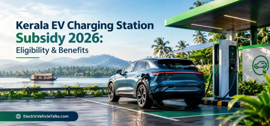 this is the image of Kerala EV Charging Station Subsidy 2026