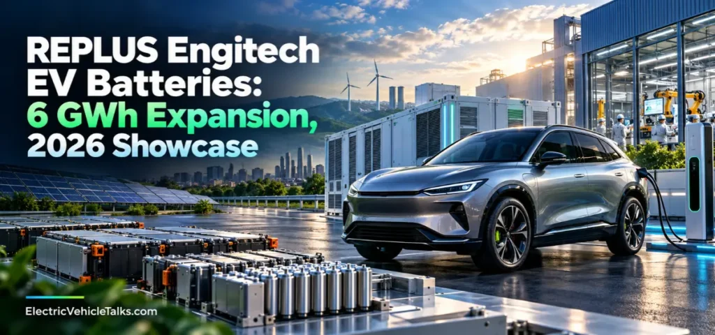 this is the image of REPLUS Engitech EV Batteries: 6 GWh Expansion, 2026 Showcase