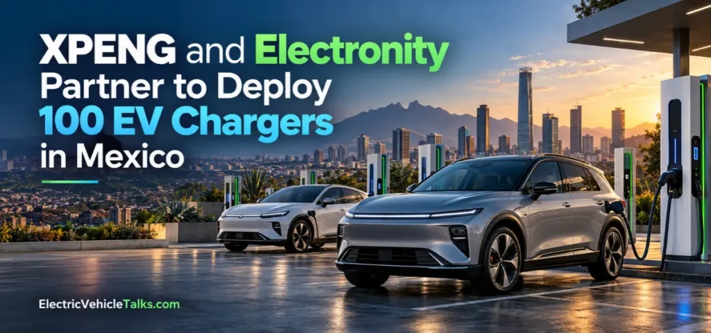 This is the image of XPENG and Electronity Partner